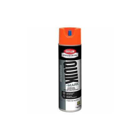 Krylon Products Group-Sherwin-Williams Krylon Industrial Quik-Mark Sb Inverted Marking Paint Fluor. Red/Orange - AT3701007 AT3701007